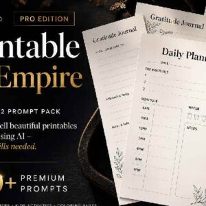 AI Printable Empire GPT Image 2 Prompt Pack PRO Edition