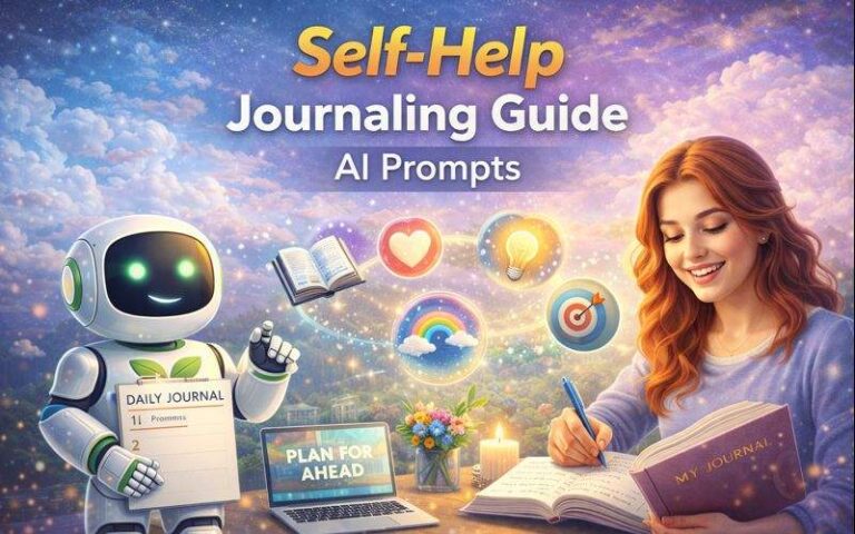 Self-Help Journaling Guide AI Prompts