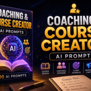 Coaching & Course Creator AI Prompts