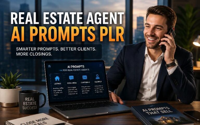 Real Estate Agent AI Prompts PLR