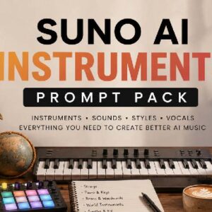 Suno AI Prompt Guide (Instruments)