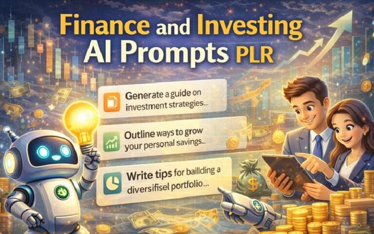 Finance and Investing AI Prompts PLR