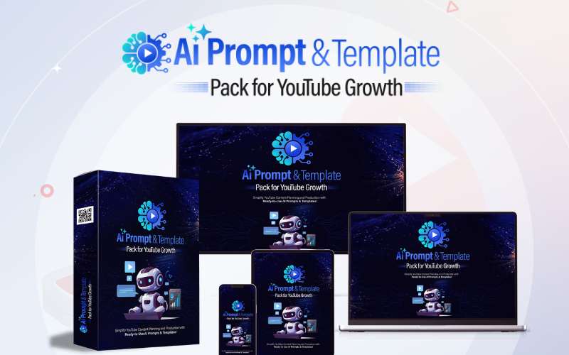 YouTube AI Prompt & Template Pack